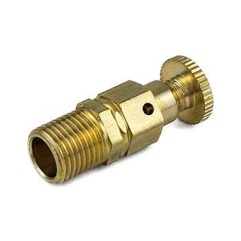 Кран Маевского лат М10х1,0 Ру10 р/р ручной ручной Aquasfera 5006-01