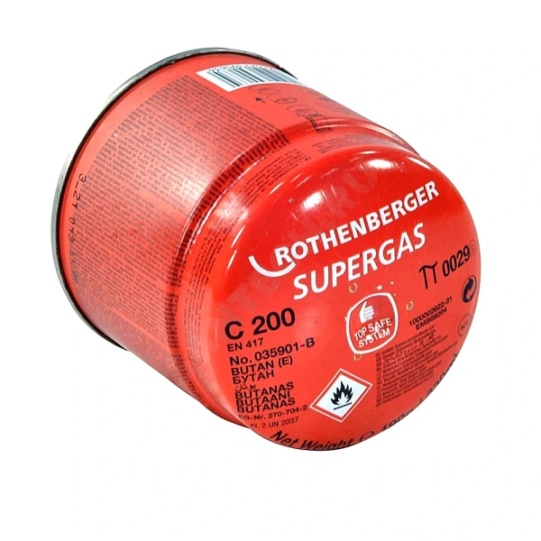 Баллон проп-бутан SuperGaz 190гр Rothenberger 35901-В