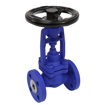 Клапан запорн ст 3211W Ду50 Ру40 фл сильфонное Benarmo