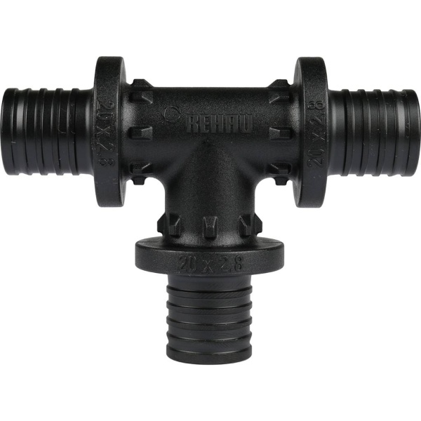 Тройник PE-X PPSU аксиал Дн20 RAUTITAN PX Rehau 11600321001