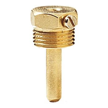 Гильза лат R227-1 G1/2" НР д/датчик темп Giacomini R227Y003