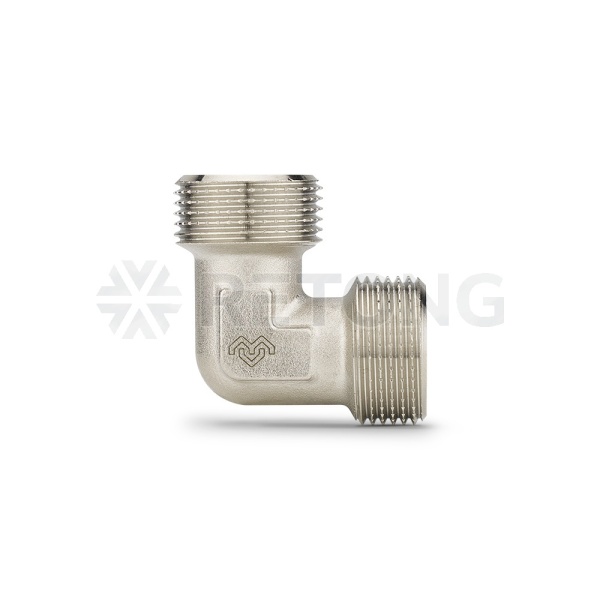 Угол Varmega НР-НР 3/4", никелированный