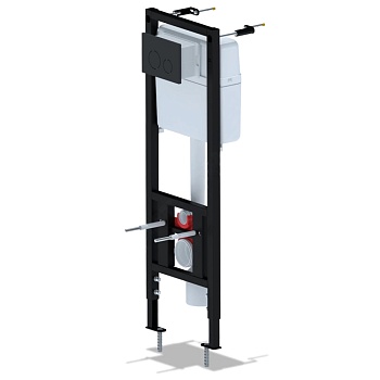 Инсталляция д/унит кнопка мех черн мат WP1330 АНИ Пласт WCP4133