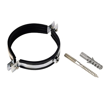Хомут ст оц рез/пр М10 (159-168)мм (6")±2мм в/к