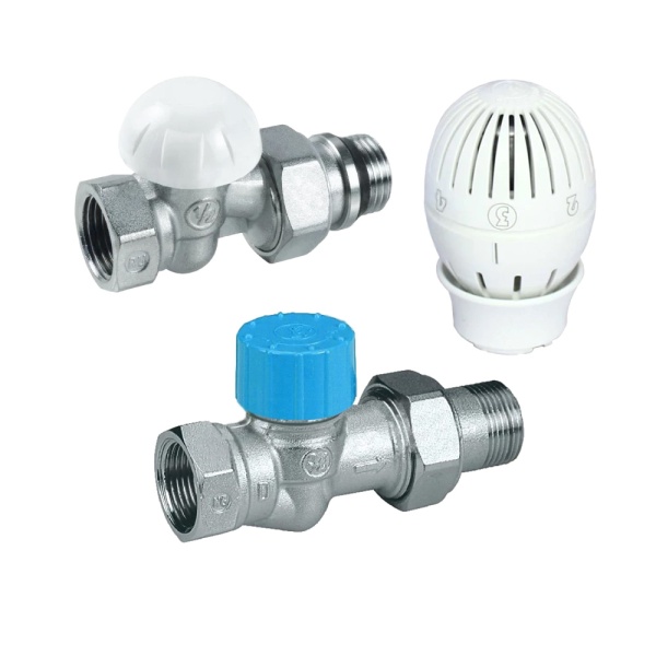 Комплект терм бок/п R402H Ду20 Ру10 прям R15TG+R470H однотр Giacomini R470FX064