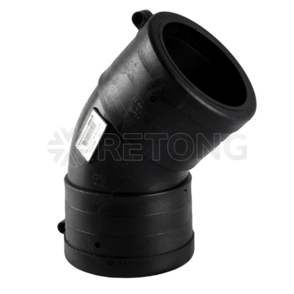 Отвод ПЭ100 эл/св Дн50х45гр Ру16 SDR11 Type B TEGA 1819066