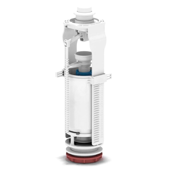 Арматура д/бачка слив бел кноп 1реж АНИ Пласт WC7010