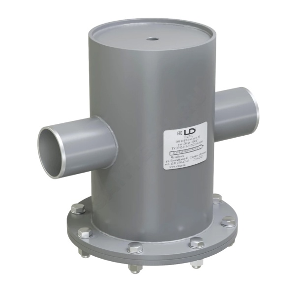 Грязевик верт ст Ду150 Ру16 п/привар LD ГА.Р.П.150.16.2