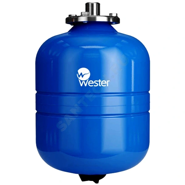 Гидроаккумулятор верт син 8л 10атм 3/4" НР WAV Wester 0-14-1020