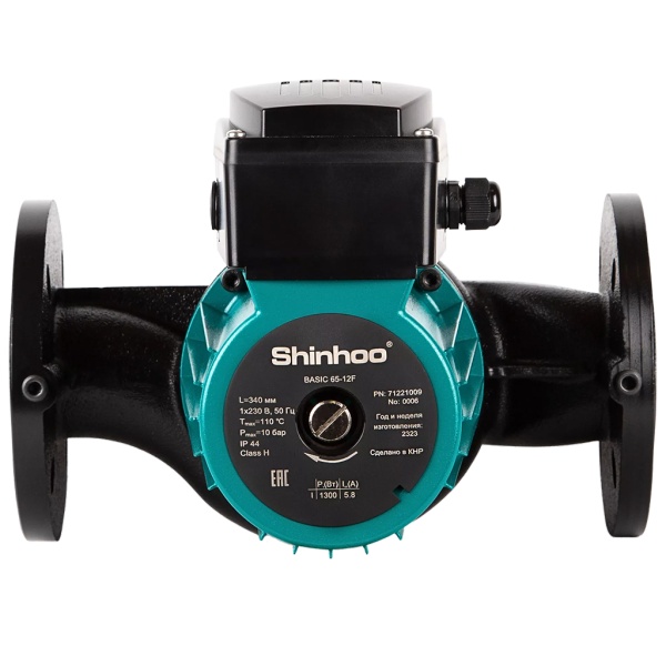 Насос циркул BASIC 40-16SF PN10 400В Shinhoo 71222002