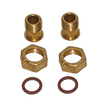 Комплект присоед лат Ду40 1 1/2x2 р/нак/г б/кл счет/в Цветлит ZW50111 .