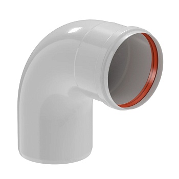 Отвод 80мм 90гр KRATS PK80-90L