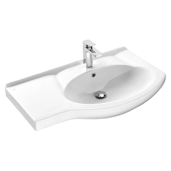 Умывальник меб Коралл 83 1/отв левое крыло б/к Santek 1.WH11.0.225