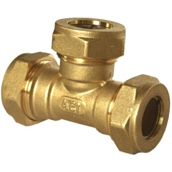 Тройник перех лат 25Aх20х25 обж STAHLMANN STWL25/20/25BEF