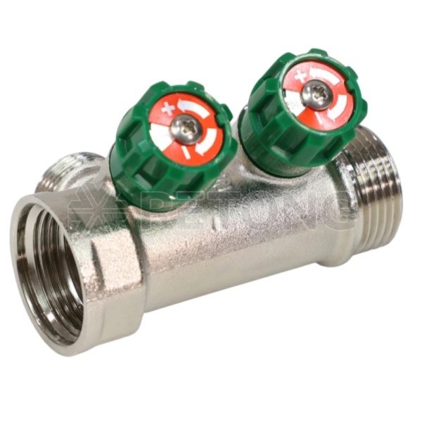 Коллектор лат клап рег 1" м/р 2в 3/4" ЕК н/р 36мм M211 SantechSystems
