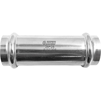 Муфта надвижная нерж AISI304 Дн28 пресс FS142 SantechSystems