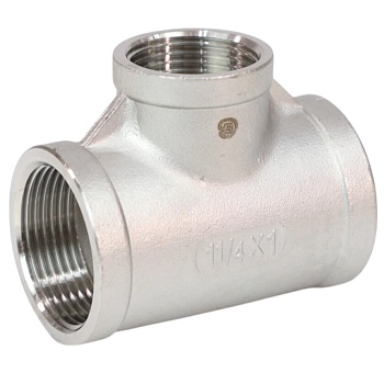 Тройник перех нерж SS304 Ду50х40 ВР Benarmo