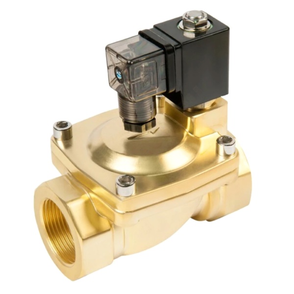 Клапан эл/магн лат НЗ BCX Ду15 Ру16 м/м кат 220В не прям Unipump 53884