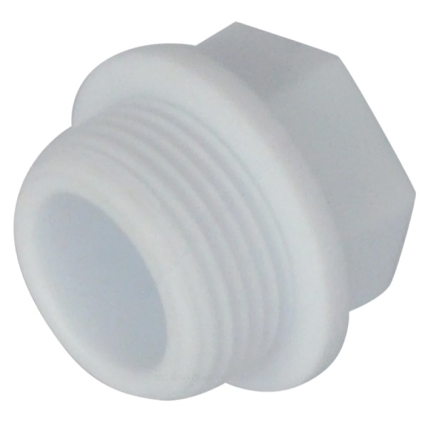 Заглушка (пробка) PP-R бел Дн25х3/4" НР VALFEX 10163025