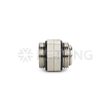 Соединитель сдвоенный Varmega VM15963, НР 1", с уплотнителем