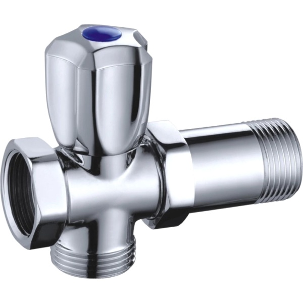 Вентиль 3-ход лат быт G3/4" Ру16 м/р мах Aquasfera 1074-01