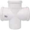 Крестовина PP-H 1-пл бел б/ш Дн110х110х110х87гр в/к RAUPIANO Rehau 11215541001
