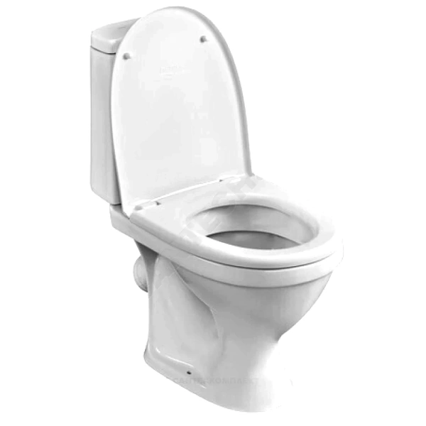 Унитаз-компакт Прайм к/вып н/под 2реж в/к PP Santeri 1.P205.4.S00.00B.F