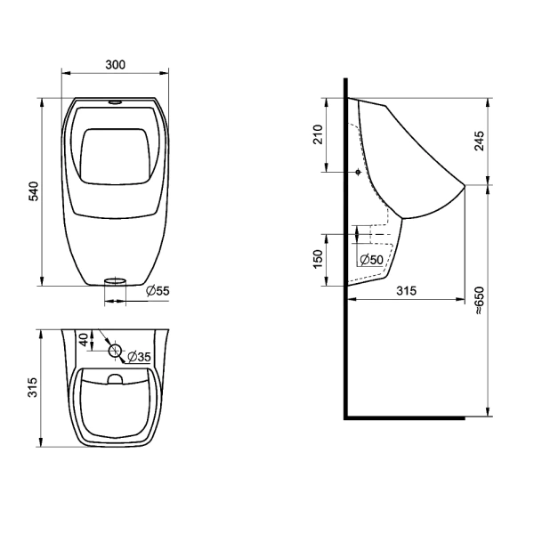 Тройник PP-R бел перех Дн50х40х50 VALFEX 10504050