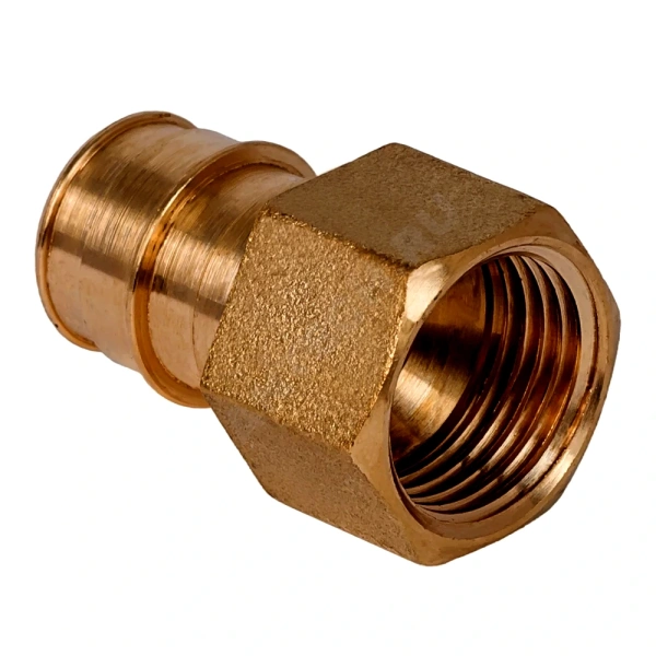Муфта PE-X лат радиал Дн20х3/4" ВР РОС