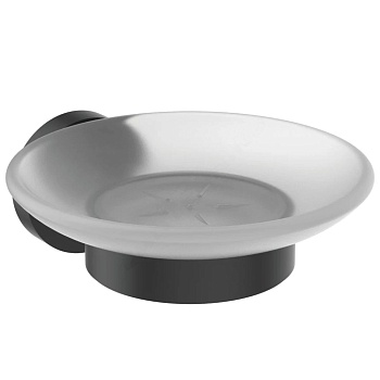Мыльница IOM с держат черн мат Ideal Standard A9122XG