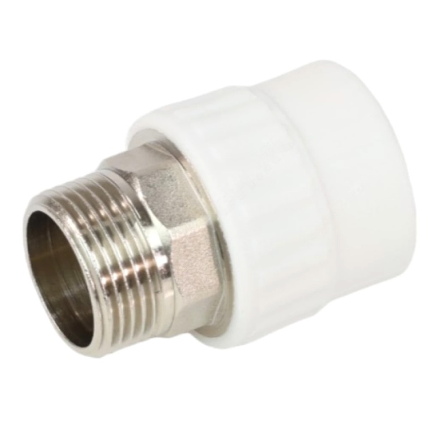 Муфта PP-R бел комб Дн63х2" НР п/ключ VALFEX 10135063
