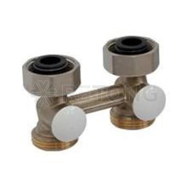 Узел ниж/п Ду20 Ру10 3/4x3/4" ПУ прям в/к двухтр Giacomini R387LX002