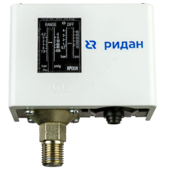 Реле давл KPI 35R -0.2-8бар 1/2" Ридан 060-132566R