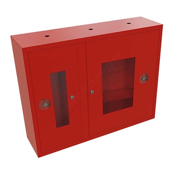 Шкаф пожарный навесной ШП-КО-315 НОК (1ПК+1огн) ЗМ 650х840х230 красн Балтика-01