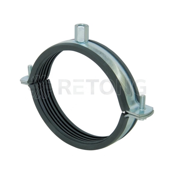 Хомут ст оц рез/пр М8 (72-78)мм (2 1/2")±2мм б/к