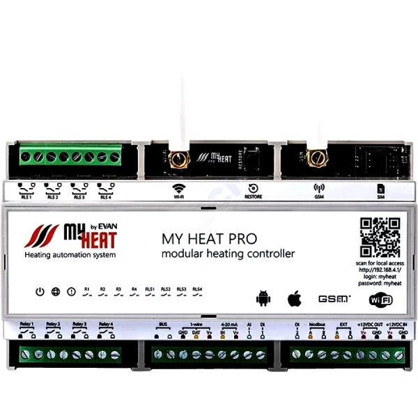 Контроллер MY HEAT PRO Эван 6284