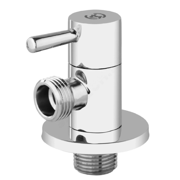 Вентиль угл лат быт с/отр G1/2" Ру16 р/р флк Aquasfera 1073-01
