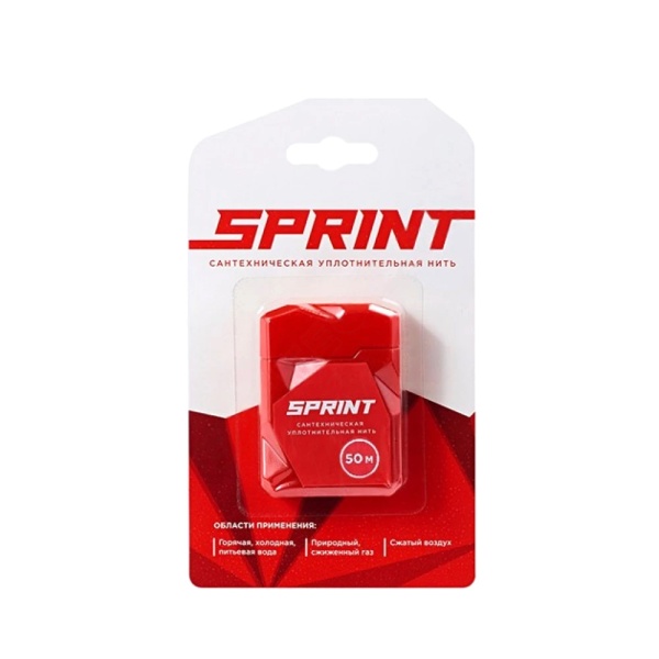 Нить уплотнит 50м вода, газ в блистере SPRINT 04062