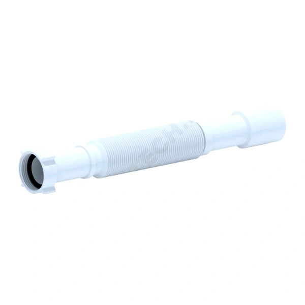 Гофра с гайкой 1 1/4"x32/40 L=320-730мм АНИ Пласт K207
