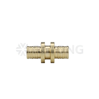 Муфта равносторонняя Varmega Slide-fit VM50611, 16, аксиальная, латунь