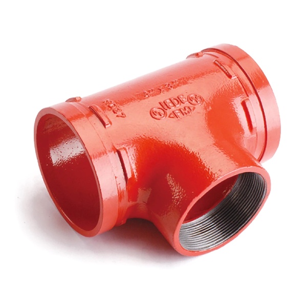 Тройник перех п/резьб Ду100х32 (Дн114х11/4") грувлок XGQT03S LEDE