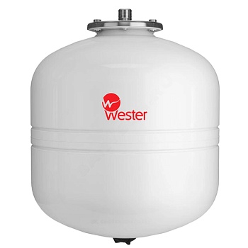 Бак мембранный д/ГВС и гелио 35л 12атм 3/4" НР бел WDV Premium Wester 0-14-0390