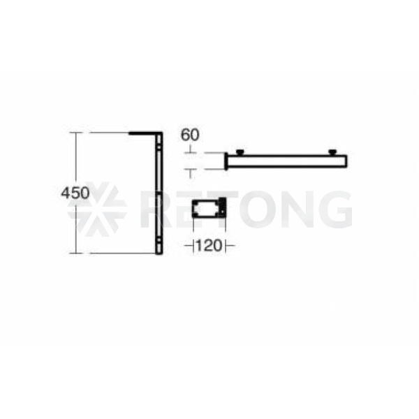 Кронштейн д/конс полки ADAPTO  Ideal Standard U842867