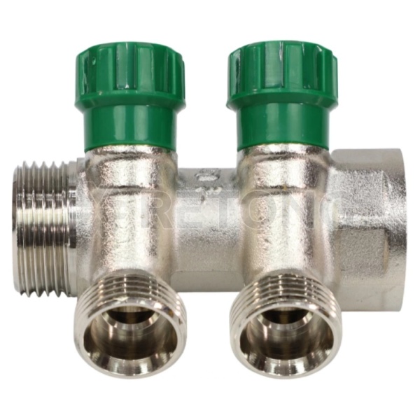 Коллектор лат клап рег 1" м/р 2в 3/4" ЕК н/р 36мм M211 SantechSystems