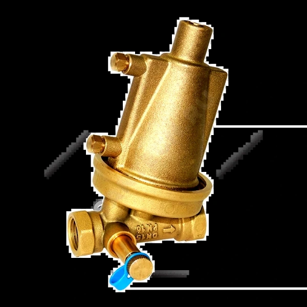 Клапан баланс авт лат Ду15 Ру16 10-60кПа Kvs1.4 нип Цветлит ZW20071