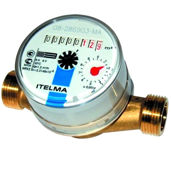 Счетчик х/в WFK20 Ду20 30С L130 б/к IP54 Итэлма