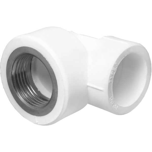 Угольник PP-R бел комб Дн25х3/4" ВР PRO VALFEX 10125025-PRO