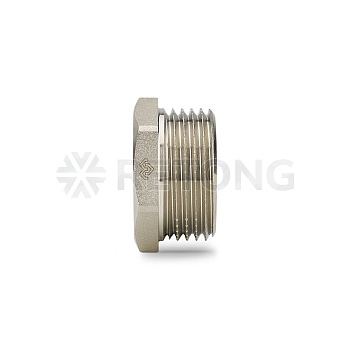 Футорка Varmega 1" x 3/4", никелированная