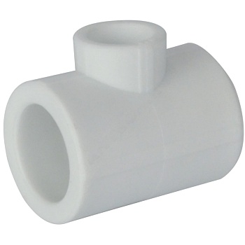 Тройник PP-R бел перех Дн75х32х75 VALFEX 10753275