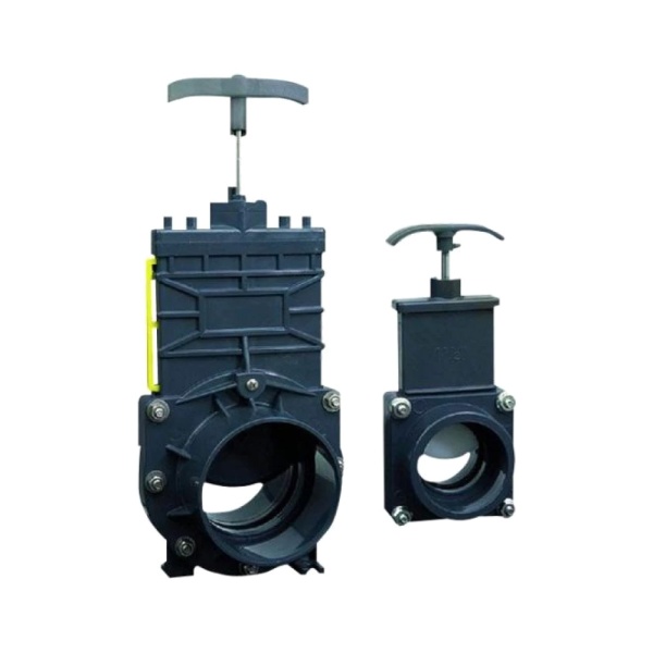 Задвижка шиберная VANNE Ду40/50 ПВХ SFA